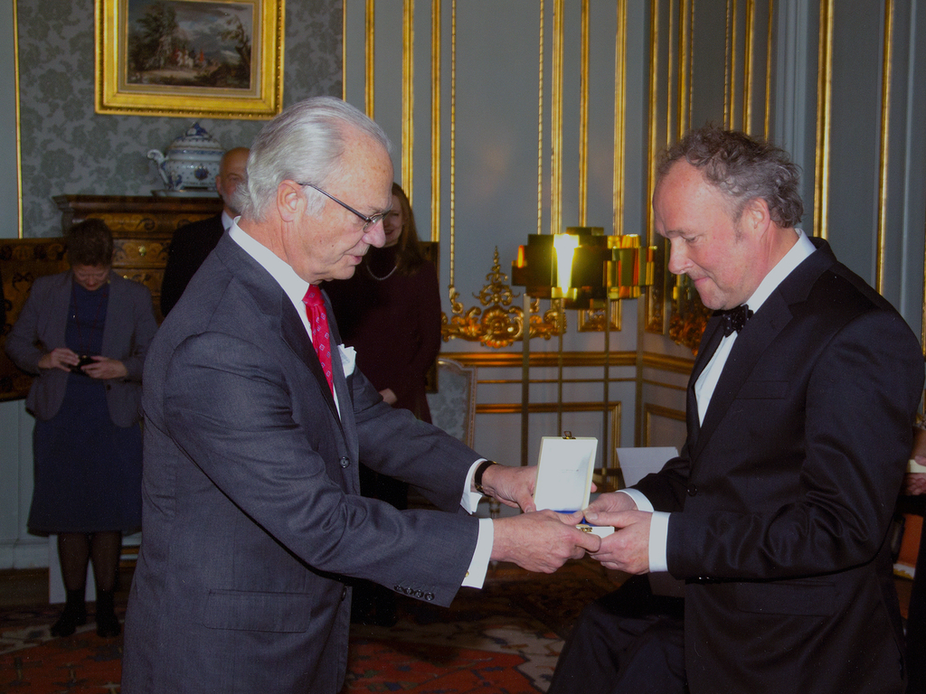 Prins Eugen-medaljen til Sigurd Bronger Prins Eugen-medaljen til Sigurd Bronger