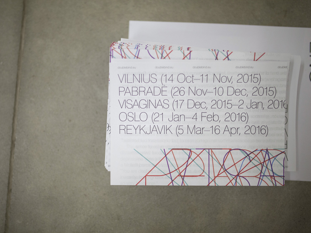 EØS-prosjekt: Vandreutstillingen Double Bind EØS-prosjekt: Vandreutstillingen Double Bind