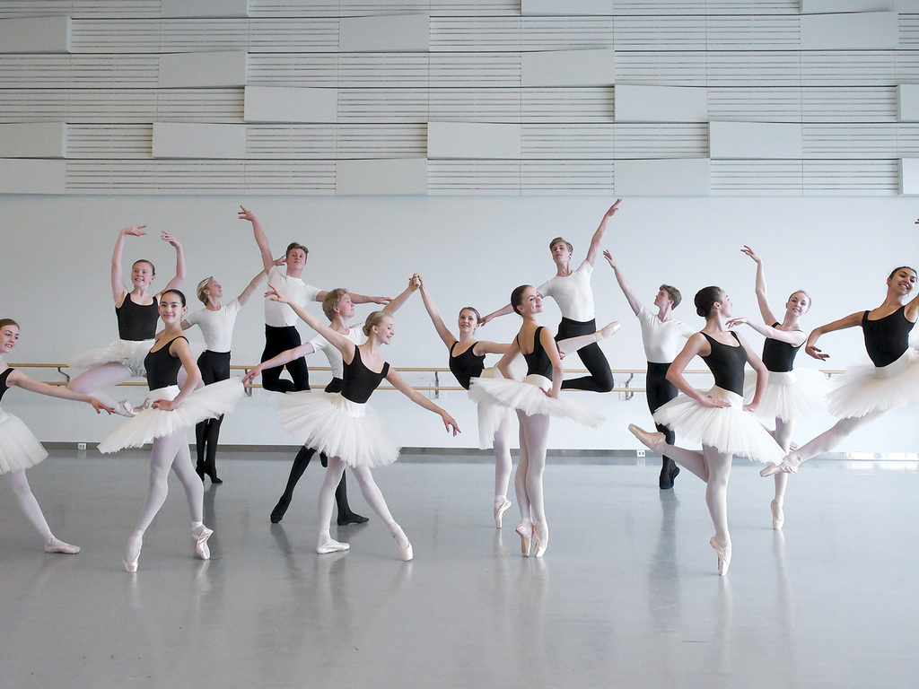 Ballettstudenter i New York Ballettstudenter i New York