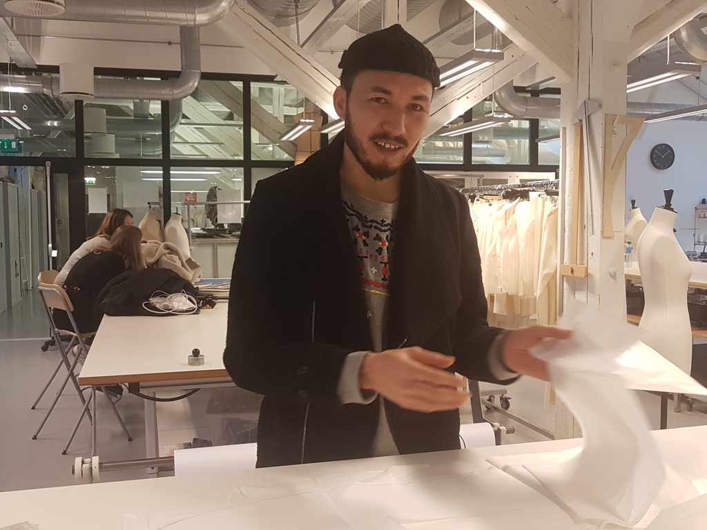 Ali Akbari representerer KHiO på Designers’ Nest