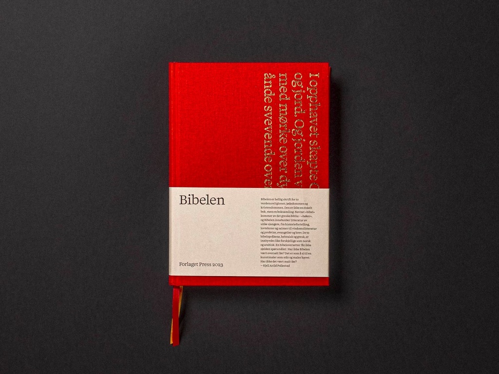 Årets vakreste bok – Bibelen Årets vakreste bok – Bibelen