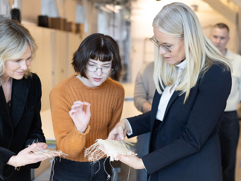 Kronprinsessa og vevkunsten Kronprinsessa og vevkunsten
